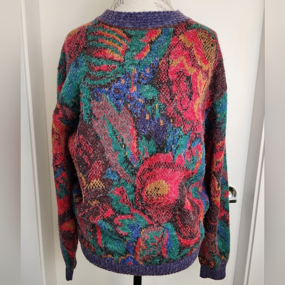 Vintage Sweaters - French Conection 90s Grandpa Sweater